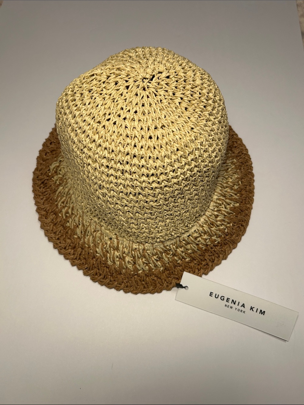 Eugenia Kim foldable bucket hat NWT